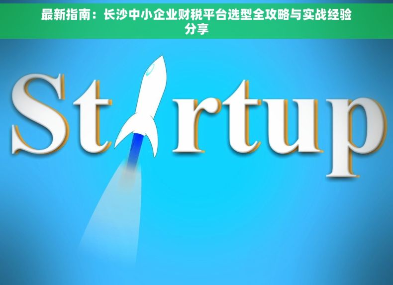 最新指南：长沙中小企业财税平台选型全攻略与实战经验分享