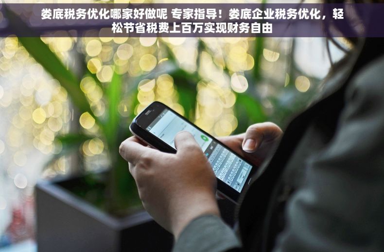 娄底税务优化哪家好做呢 专家指导！娄底企业税务优化，轻松节省税费上百万实现财务自由
