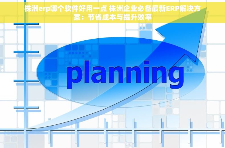 株洲erp哪个软件好用一点 株洲企业必备最新ERP解决方案：节省成本与提升效率