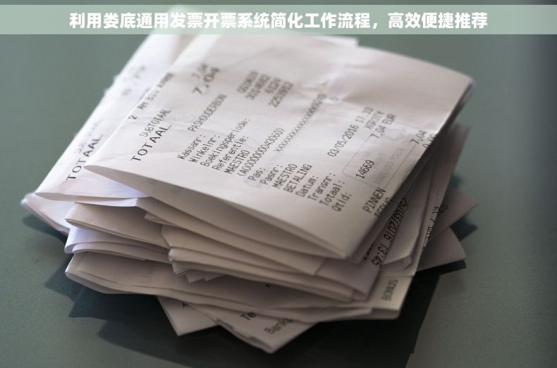 利用娄底通用发票开票系统简化工作流程，高效便捷推荐