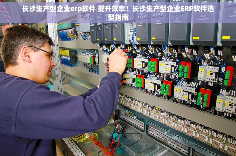 长沙生产型企业erp软件 提升效率！长沙生产型企业ERP软件选型指南