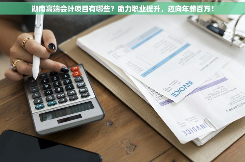 湖南高端会计项目有哪些？助力职业提升，迈向年薪百万！
