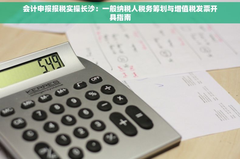 会计申报报税实操长沙：一般纳税人税务筹划与增值税发票开具指南