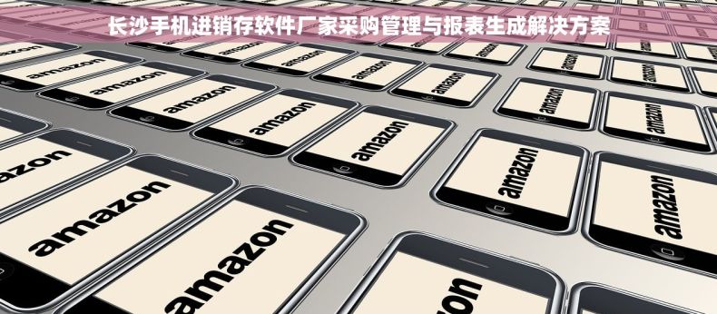 长沙手机进销存软件厂家采购管理与报表生成解决方案