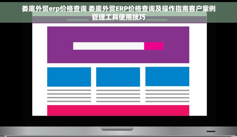 娄底外贸erp价格查询 娄底外贸ERP价格查询及操作指南客户案例管理工具使用技巧