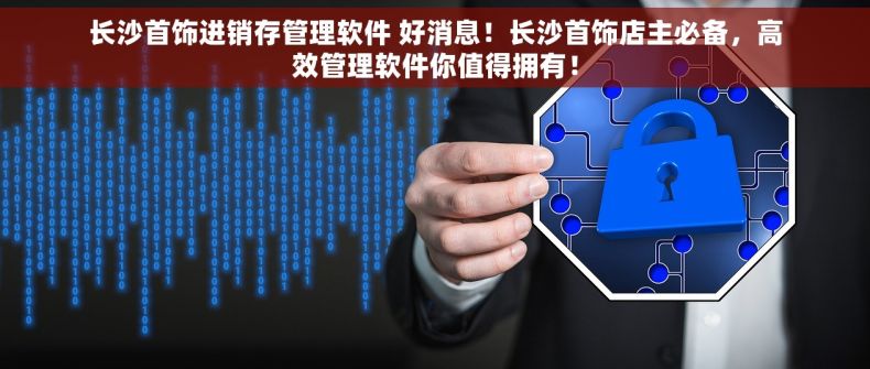 长沙首饰进销存管理软件 好消息！长沙首饰店主必备，高效管理软件你值得拥有！