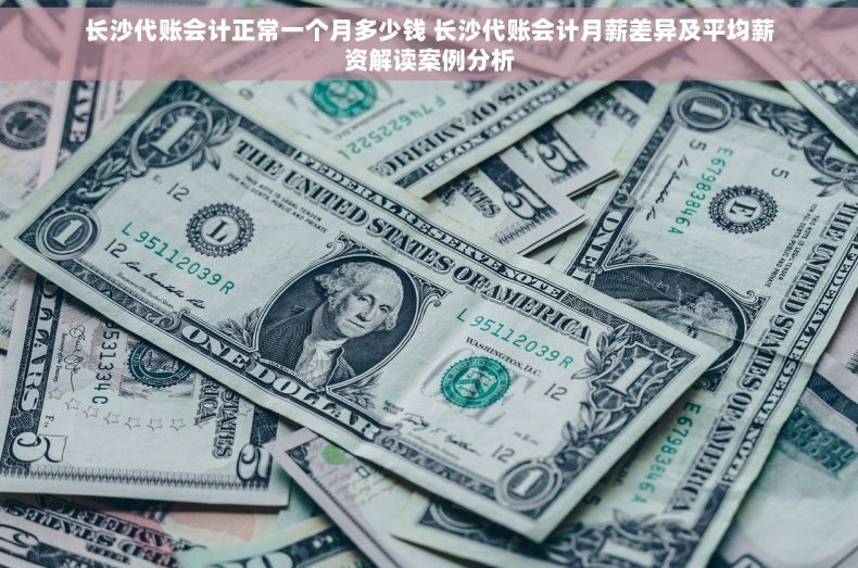 长沙代账会计正常一个月多少钱 长沙代账会计月薪差异及平均薪资解读案例分析