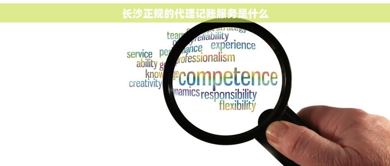 长沙正规的代理记账服务是什么