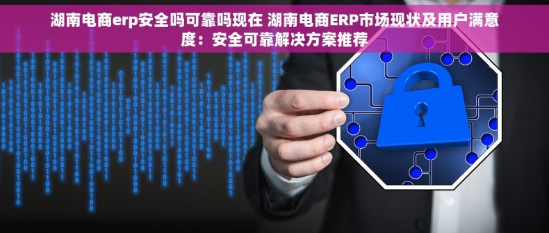 湖南电商erp安全吗可靠吗现在 湖南电商ERP市场现状及用户满意度：安全可靠解决方案推荐