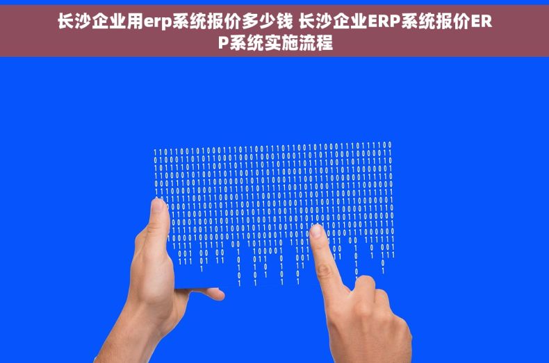 长沙企业用erp系统报价多少钱 长沙企业ERP系统报价ERP系统实施流程