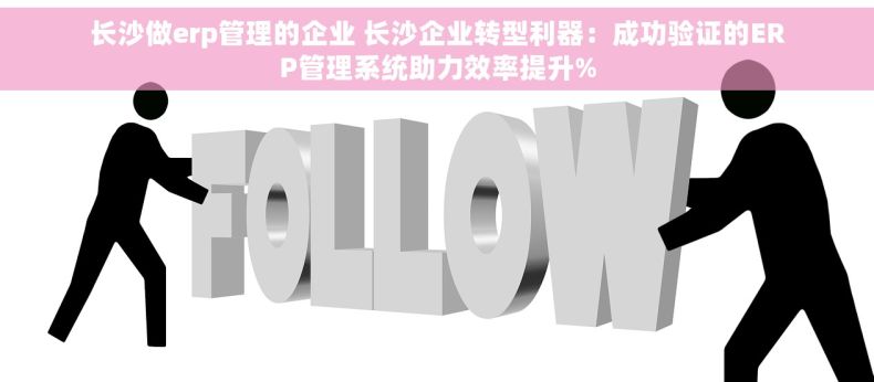 长沙做erp管理的企业 长沙企业转型利器：成功验证的ERP管理系统助力效率提升%