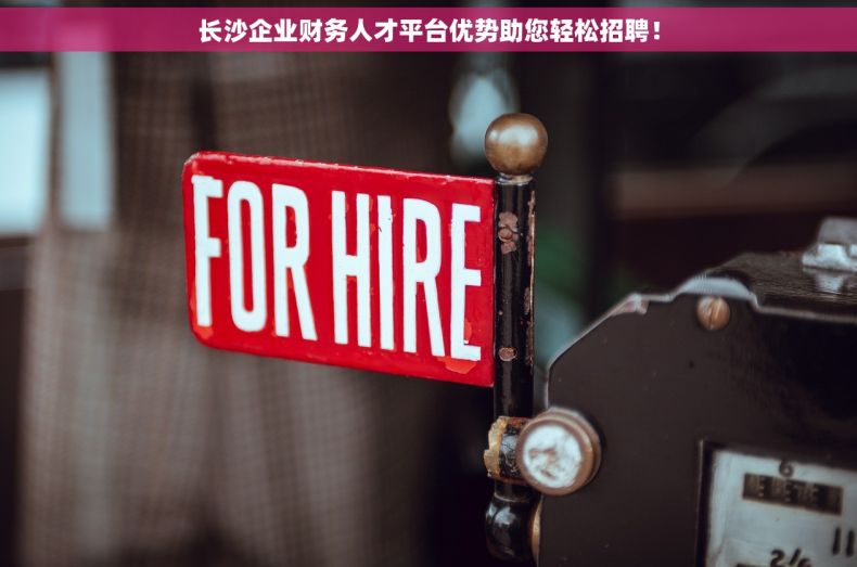 长沙企业财务人才平台优势助您轻松招聘！