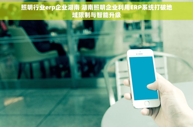照明行业erp企业湖南 湖南照明企业利用ERP系统打破地域限制与智能升级
