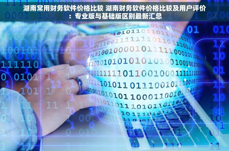 湖南常用财务软件价格比较 湖南财务软件价格比较及用户评价：专业版与基础版区别最新汇总
