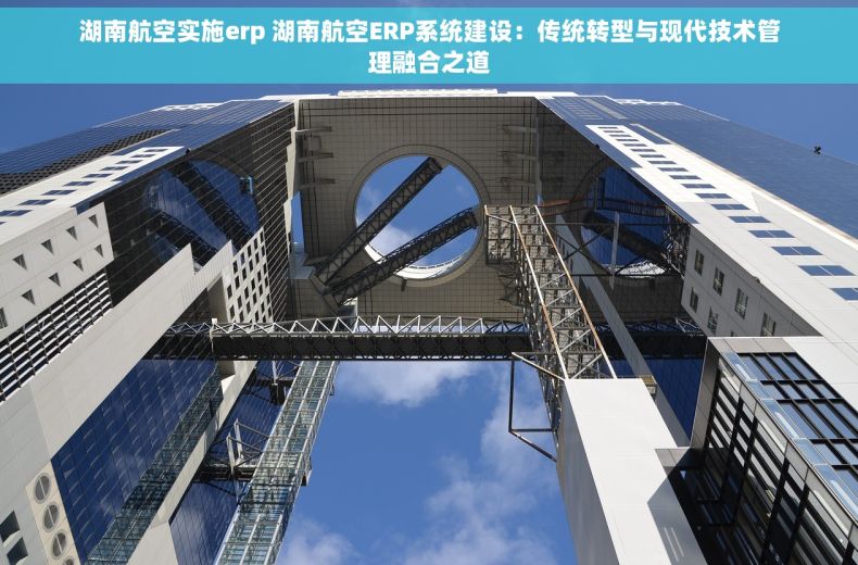 湖南航空实施erp 湖南航空ERP系统建设：传统转型与现代技术管理融合之道