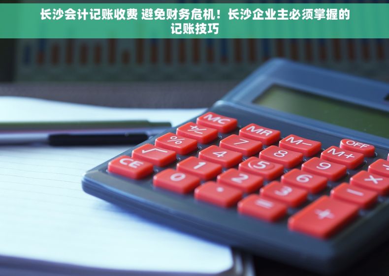 长沙会计记账收费 避免财务危机！长沙企业主必须掌握的记账技巧