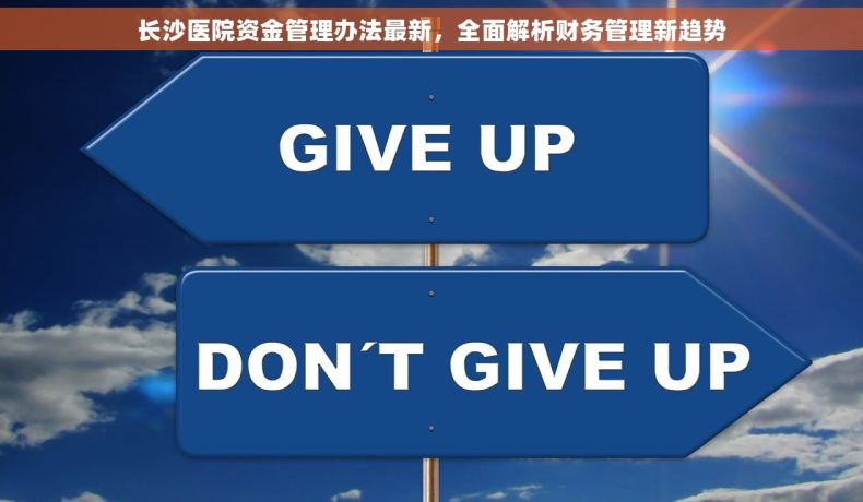 长沙医院资金管理办法最新，全面解析财务管理新趋势