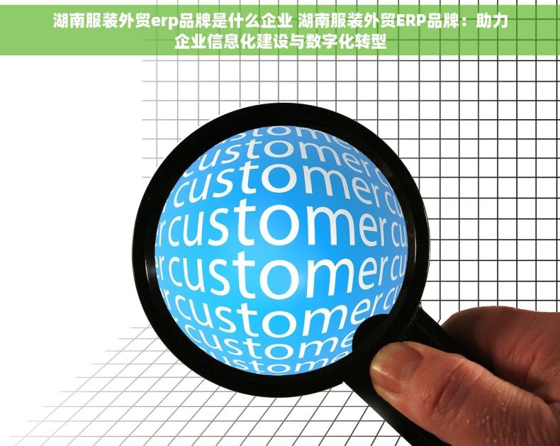 湖南服装外贸erp品牌是什么企业 湖南服装外贸ERP品牌：助力企业信息化建设与数字化转型