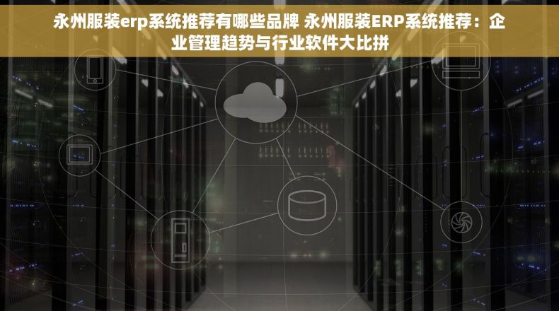 永州服装erp系统推荐有哪些品牌 永州服装ERP系统推荐：企业管理趋势与行业软件大比拼