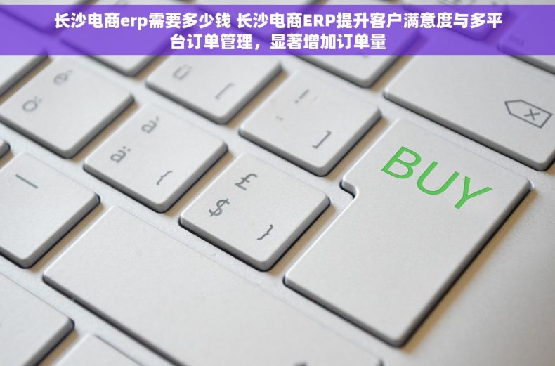 长沙电商erp需要多少钱 长沙电商ERP提升客户满意度与多平台订单管理，显著增加订单量