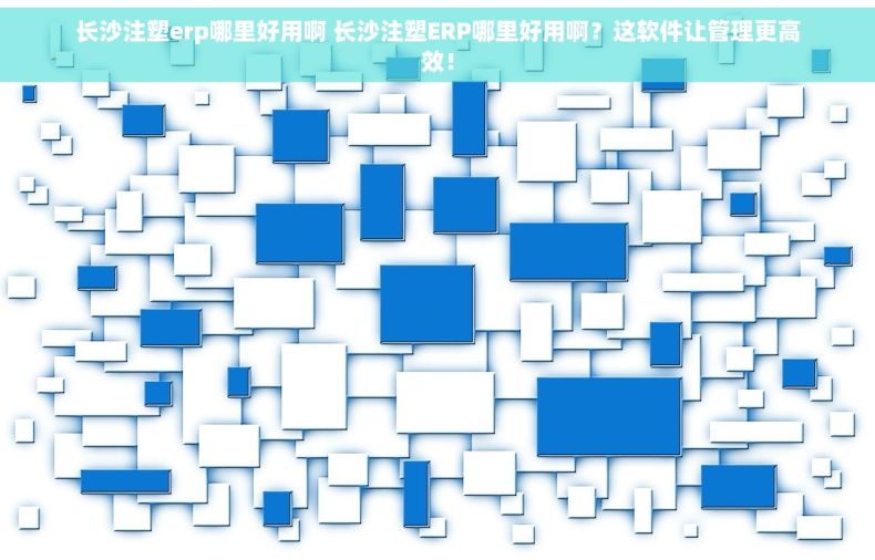 长沙注塑erp哪里好用啊 长沙注塑ERP哪里好用啊？这软件让管理更高效！