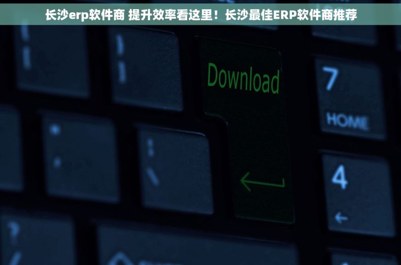 长沙erp软件商 提升效率看这里！长沙最佳ERP软件商推荐