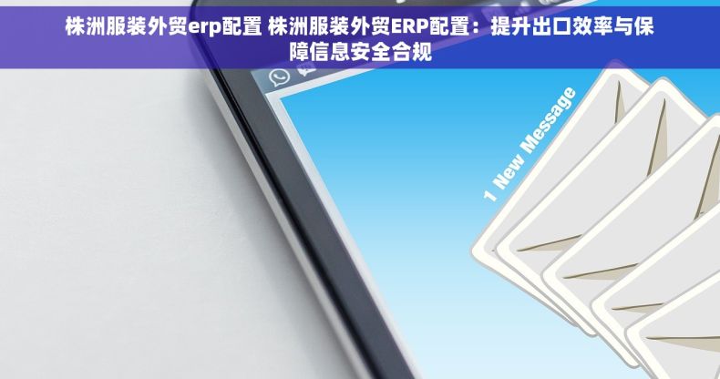 株洲服装外贸erp配置 株洲服装外贸ERP配置：提升出口效率与保障信息安全合规