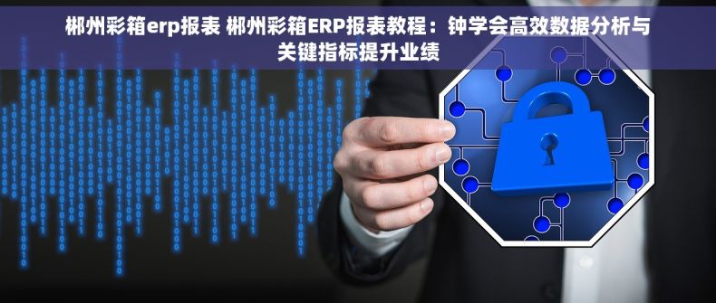郴州彩箱erp报表 郴州彩箱ERP报表教程：钟学会高效数据分析与关键指标提升业绩