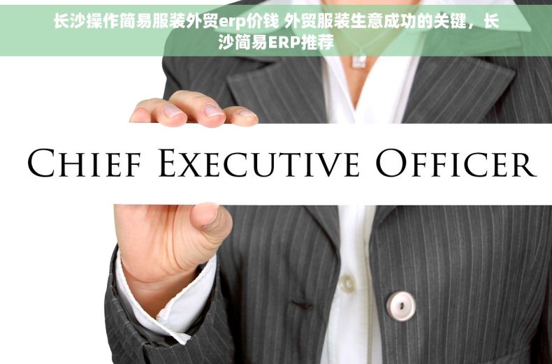 长沙操作简易服装外贸erp价钱 外贸服装生意成功的关键，长沙简易ERP推荐