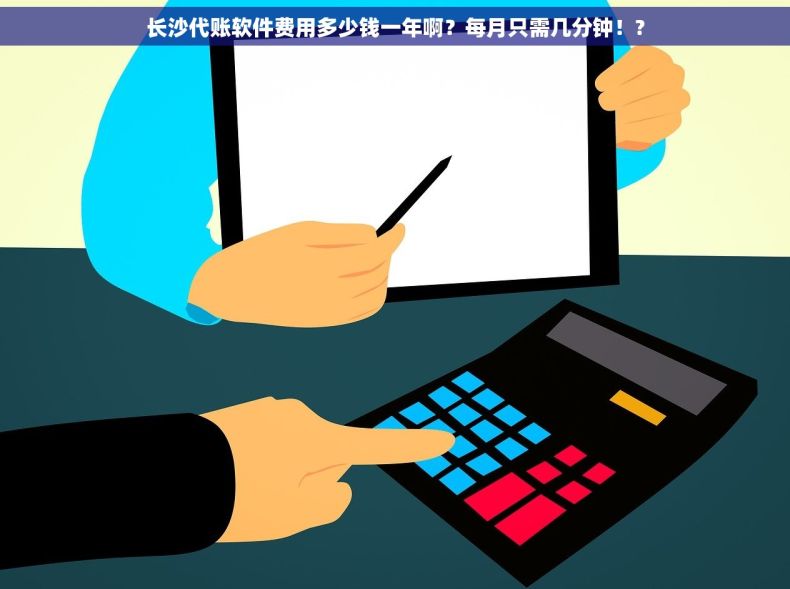 长沙代账软件费用多少钱一年啊？每月只需几分钟！?