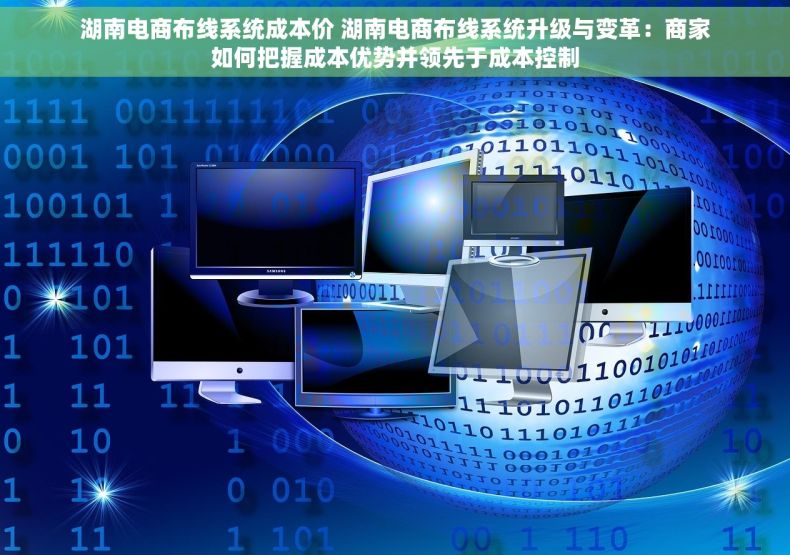 湖南电商布线系统成本价 湖南电商布线系统升级与变革：商家如何把握成本优势并领先于成本控制