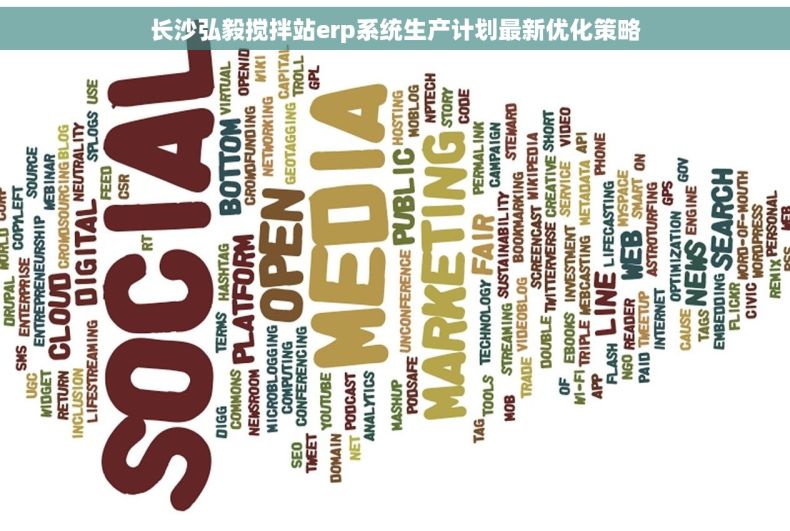 长沙弘毅搅拌站erp系统生产计划最新优化策略
