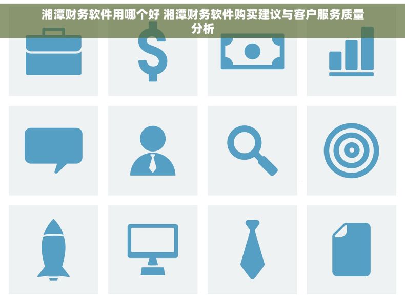 湘潭财务软件用哪个好 湘潭财务软件购买建议与客户服务质量分析