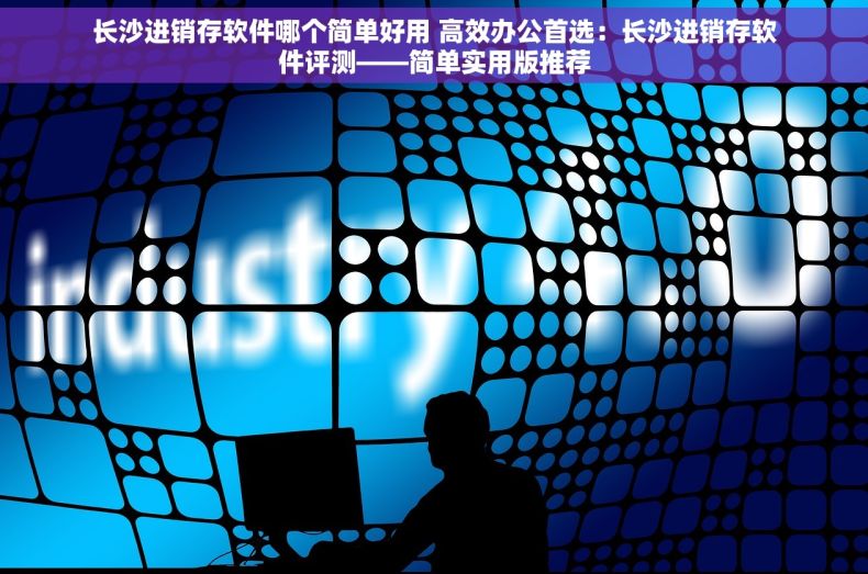 长沙进销存软件哪个简单好用 高效办公首选：长沙进销存软件评测——简单实用版推荐