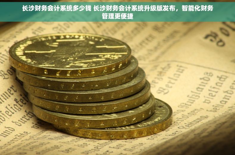 长沙财务会计系统多少钱 长沙财务会计系统升级版发布，智能化财务管理更便捷
