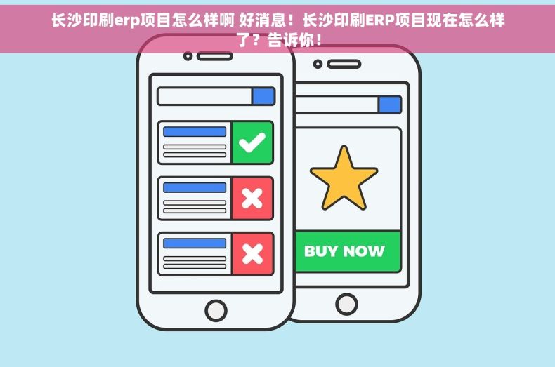 长沙印刷erp项目怎么样啊 好消息！长沙印刷ERP项目现在怎么样了？告诉你！