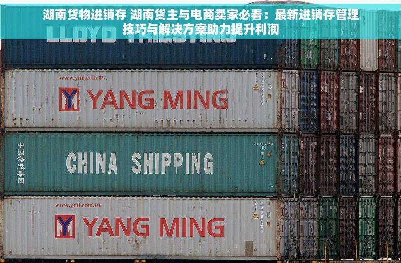 湖南货物进销存 湖南货主与电商卖家必看：最新进销存管理技巧与解决方案助力提升利润