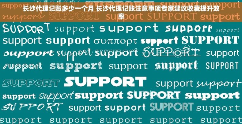 长沙代理记账多少一个月 长沙代理记账注意事项专家建议收藏提升效率