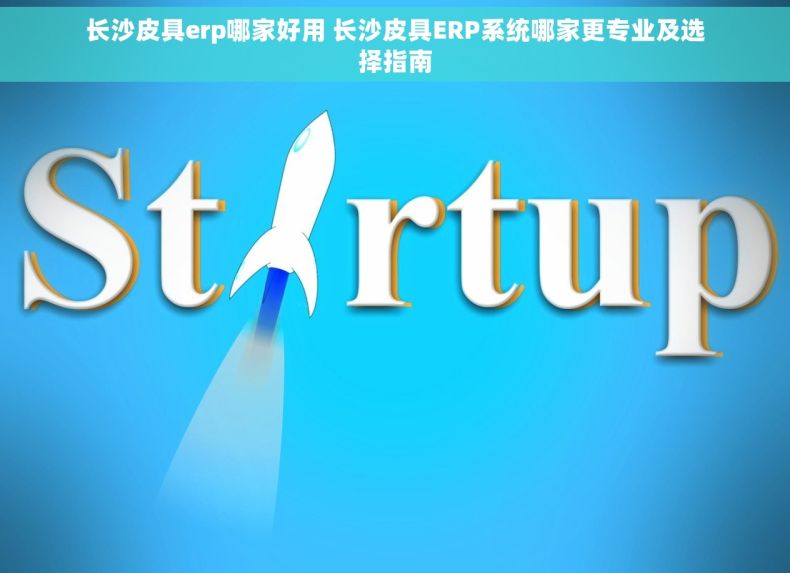 长沙皮具erp哪家好用 长沙皮具ERP系统哪家更专业及选择指南