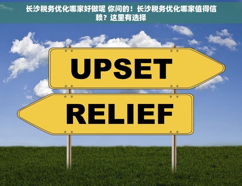 长沙税务优化哪家好做呢 你问的！长沙税务优化哪家值得信赖？这里有选择