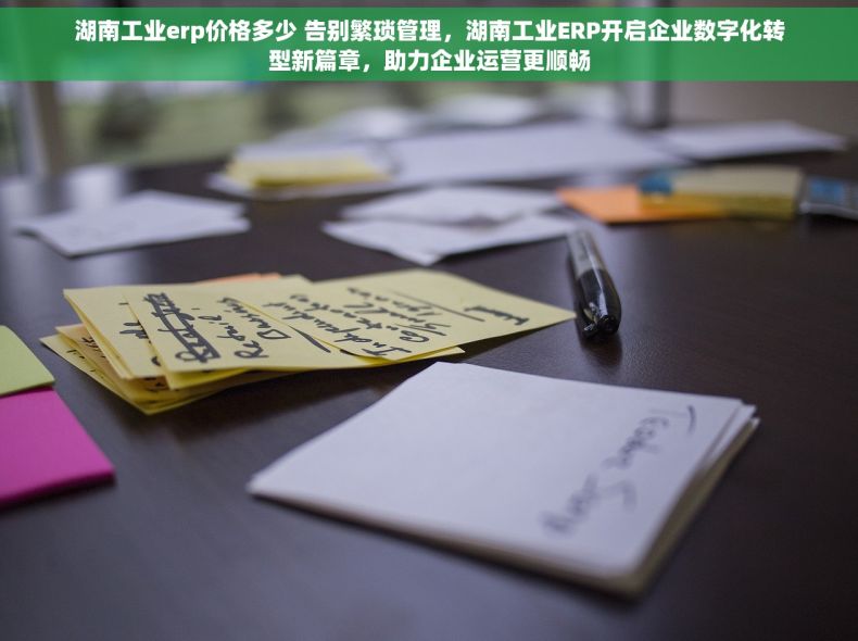 湖南工业erp价格多少 告别繁琐管理，湖南工业ERP开启企业数字化转型新篇章，助力企业运营更顺畅