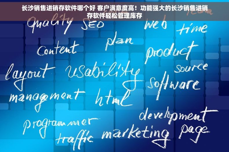 长沙销售进销存软件哪个好 客户满意度高！功能强大的长沙销售进销存软件轻松管理库存