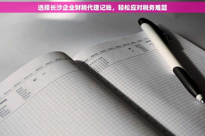 选择长沙企业财税代理记账，轻松应对税务难题