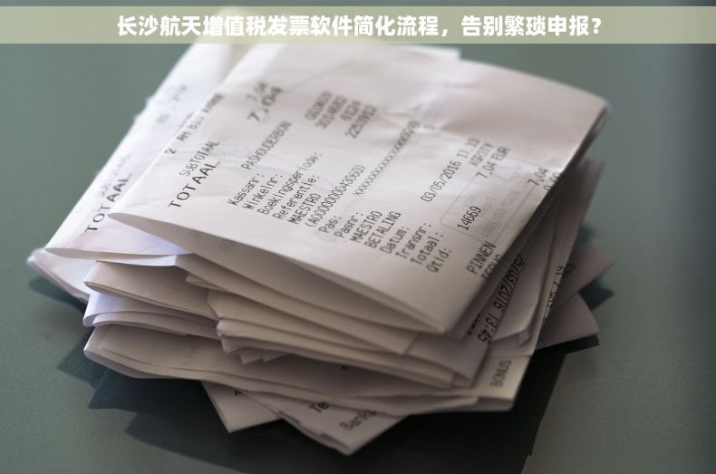 长沙航天增值税发票软件简化流程，告别繁琐申报？