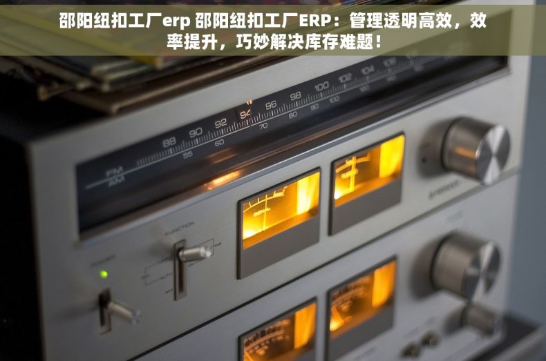 邵阳纽扣工厂erp 邵阳纽扣工厂ERP：管理透明高效，效率提升，巧妙解决库存难题！