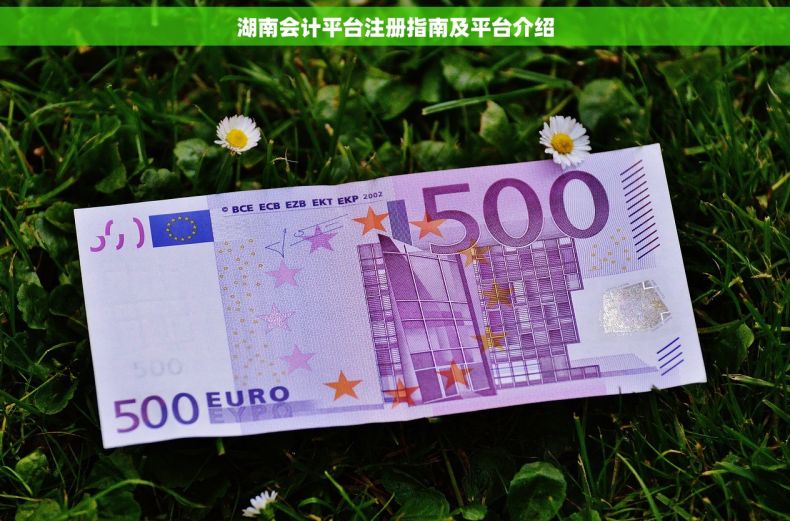 湖南会计平台注册指南及平台介绍