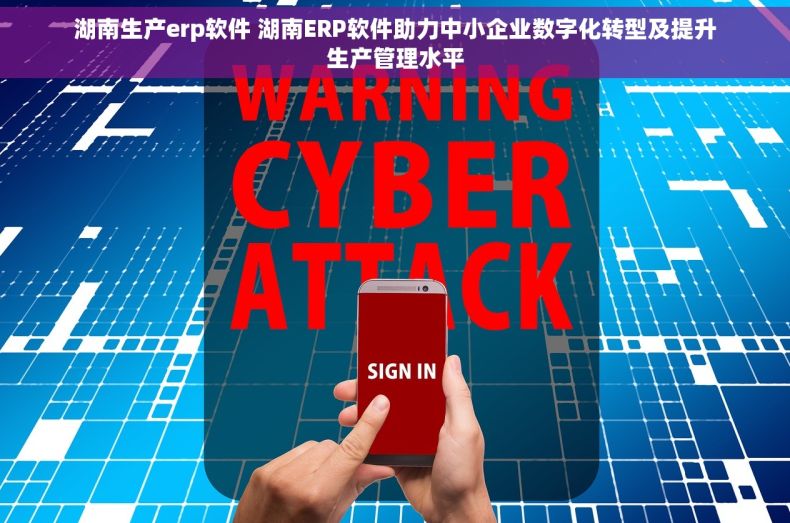 湖南生产erp软件 湖南ERP软件助力中小企业数字化转型及提升生产管理水平