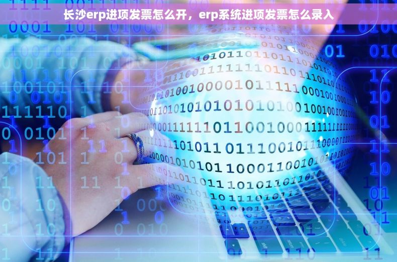 长沙erp进项发票怎么开，erp系统进项发票怎么录入