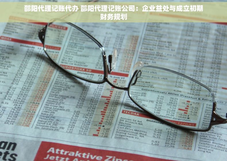 邵阳代理记账代办 邵阳代理记账公司：企业益处与成立初期财务规划