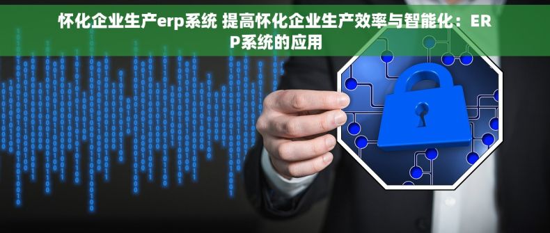 怀化企业生产erp系统 提高怀化企业生产效率与智能化：ERP系统的应用